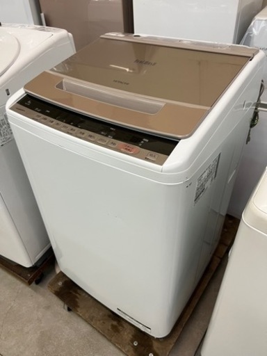 T 2018年式 8kg HITACHI洗濯機 BW-V80C家電 生活家電 洗濯機