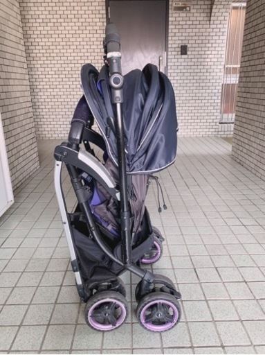 Combi ベビーカー ✨極美品✨ Combi ベビーカー スゴカルエアー エッグ