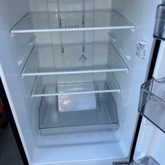 T【高年式】2020年式 153L LED庫内灯 2ドア冷蔵庫 東芝 GR-R15BS(K)