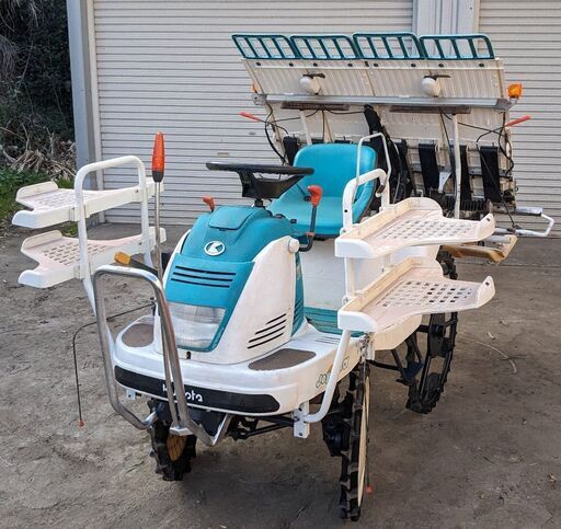 鹿児島発　クボタ乗用田植え機SPJ40A　ロータリ式