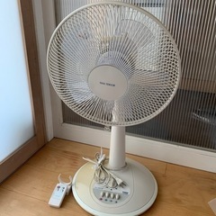 扇風機　リモコン付き