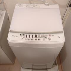 洗濯機　Hisence HW-G55A-W 5.5kg