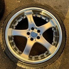 人気 希少 カールソン carlsson 19インチタイヤ アルミホイール4本 8.5 