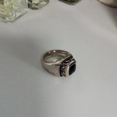 アクアシルバー　アラベスクリング