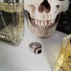 アクアシルバー　アラベスクリング