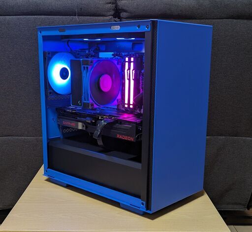 7800X3D＆RX6800搭載　特徴的なカラーが魅力的な高性能ゲーミングPC