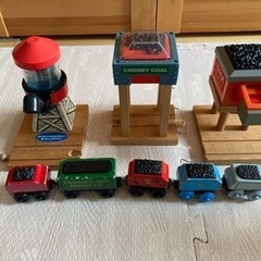 トーマス　木製ミニチュア　石炭シリーズ