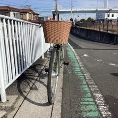 【中古自転車】27インチ(ダークグリーン) 