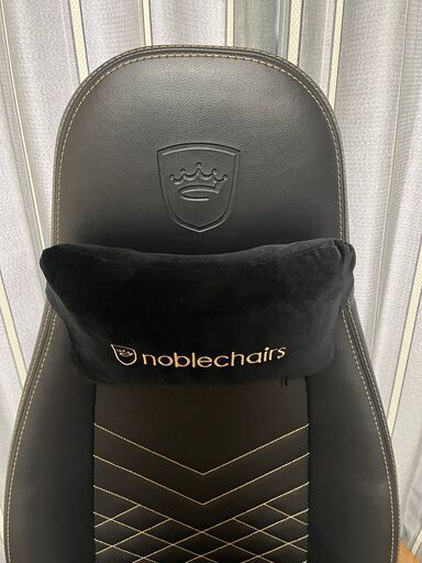 【新品・組立済み】高級ゲーミングチェア『noblechairs ICON ゴールド』