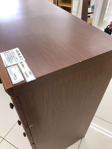 ★ジモティ割あり★ ㈱三友ファニチャー チェスト ナチュラルブラウン H135×D46×W80.5 クリーニング済み HJ2038 ☆ジモティ割あり☆ ㈱三友ファニチャー チェスト ナチュラルブラウン