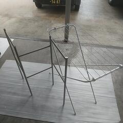 IKEA/タオルスタンド/物干しスタンド/折り畳み式/規2