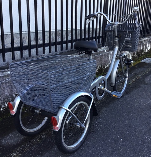 整備済・良品＞ブリジストン 三輪車ワゴン・WAGON・シルバー・サドルは 