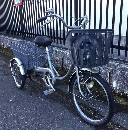 整備済・良品＞ブリジストン 三輪車ワゴン・WAGON・シルバー・サドルは 