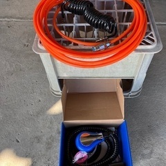 アネスト岩田 コンプレッサー サブタンク 他色々 全塗装セット