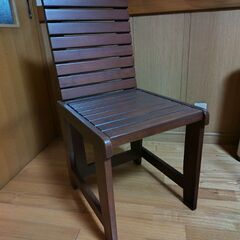 木製椅子(１脚)