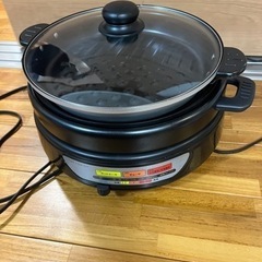 ホットプレート　鍋、タコ焼き、焼肉　3ウェイ