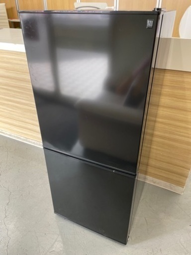 【高年式】NITORI ニトリ 2ドア 冷蔵庫 Nグラシア 2023年製 NTR-106BK ブラック 106L 右開き 直冷式 コンパクト 冷凍冷蔵庫 単身