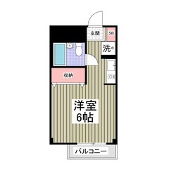 （（１Ｒ））💖船橋市💖敷金礼金０円💖フリーレント１ヶ月付き💖外国...