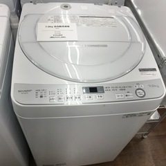SHARP 全自動洗濯機 7.0kg 2020年製