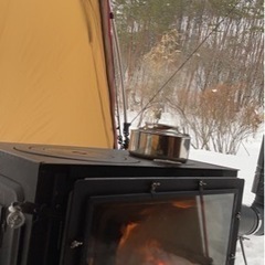 薪ストーブ煙突セットバック付きロマンチカル薪ストーブ横出し ピザ