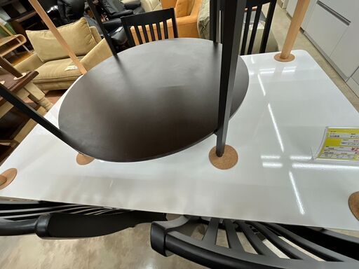 大川家具?ダイニング5点セット?CRUISE?モダンデザイン?ホワイト 大川家具?ダイニング5点セット?CRUISE?モダンデザイン?ホワイト