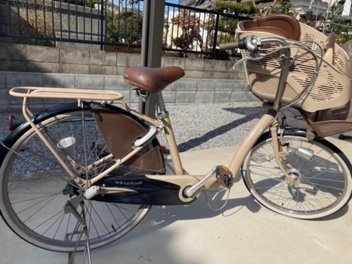 子供乗せ自転車　ブリヂストン　要写真、説明確認お願いします