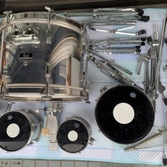 終了※☆配送無料☆持帰-¥5,000☆Pearl パール ドラムセット スネア