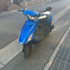 B0220　スズキ アドレス 125cc 原付2種 バイク 通勤...