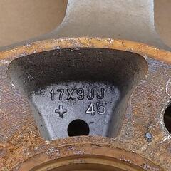 【値下げ】17インチホイール 2本 PIAA SPORTMESH メッシュホイール ☆17インチ ☆9JJ+45☆PCD114.3 5H ☆ハブ径約72mm 