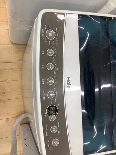 Haier(ハイアール)の全自動洗濯機6カ月保証付きです！！！ - 洗濯機 