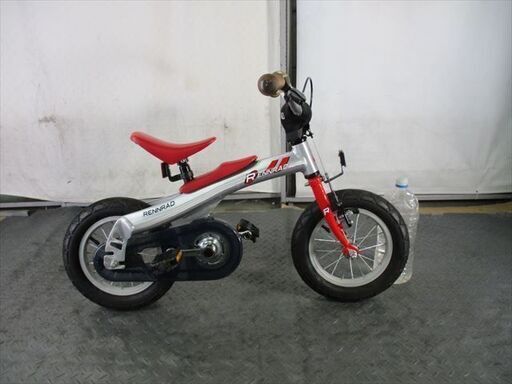 Ｄ288★9000円★整備済み 中古子供自転車 RENNRAD　レッド　アルミ軽量【12インチ 】