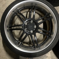 深リム！WORK！VARIANZA 19インチホイール 8J 9J 114.3 - タイヤ、ホイール 