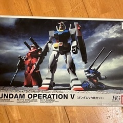 ガンダムのプラモデル