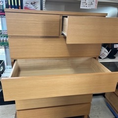 無印良品　箪笥　ナチュラル MUJI 無印良品 無印 オーク材 チェスト 箪笥 タンス たんす シンプル