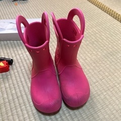 クロックス長靴ピンク18.5(決まりました)