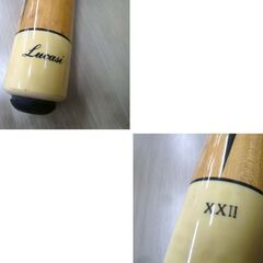 Lucasi ビリヤード キュー XXII モデル等不明 全長 約148.5cm 中古 