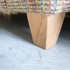 CONDE HOUSE 3人掛け ファブリック ソファ 暖色系 旭川家具 カンディハウス ソファー 札幌市東区 新道東店