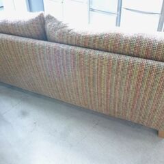 CONDE HOUSE 3人掛け ファブリック ソファ 暖色系 旭川家具 カンディハウス ソファー 札幌市東区 新道東店