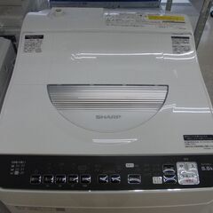 SHARP 洗濯乾燥機  5.5㎏ 2020年製 ES-TX5EJ