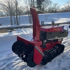 【ネット決済】ヤナセ除雪機　Y9-18D ディーゼル除雪機