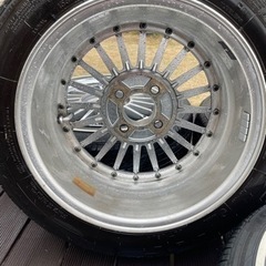 SSR 6J 14インチ 155\\65r14 ナンカン ホワイトリボン4本