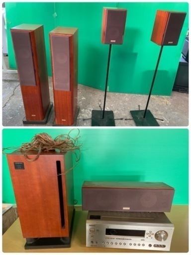 ONKYO スピーカー　デッキセット