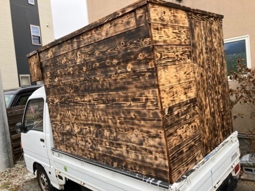 軽トラックキャビンDIY