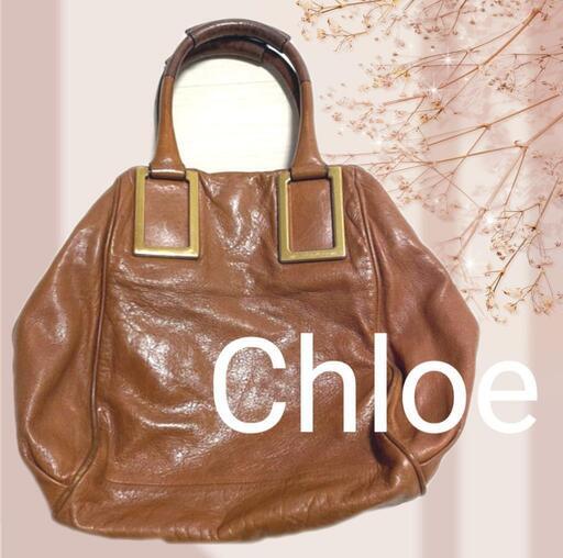 Chloe エテル　バック　ブラウン