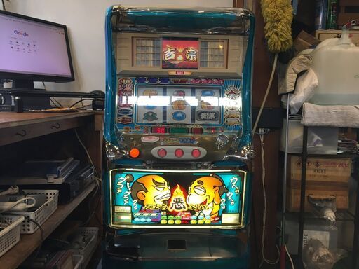 【愛品館八千代店】スロット実機4号機　初代吉宗S　越後屋パネル