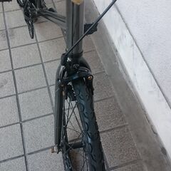 【ミニベロ ピスト cycroc シクロック FLAT1・ガンメタリック】