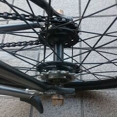 【ミニベロ ピスト cycroc シクロック FLAT1・ガンメタリック】