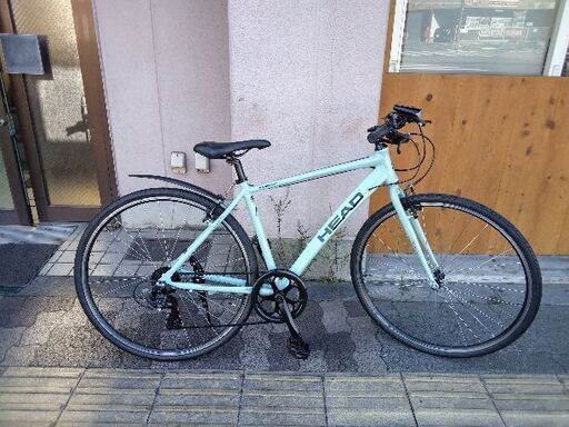 HEAD[ヘッド]ELVALLE(エルバレー)700c クロスバイク アルミ/7speed/ヘイズグリーン