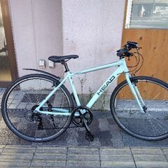 HEAD[ヘッド]ELVALLE(エルバレー)700c クロスバイク アルミ/7speed/ヘイズグリーン