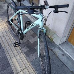 HEAD[ヘッド]ELVALLE(エルバレー)700c クロスバイク アルミ/7speed/ヘイズグリーン